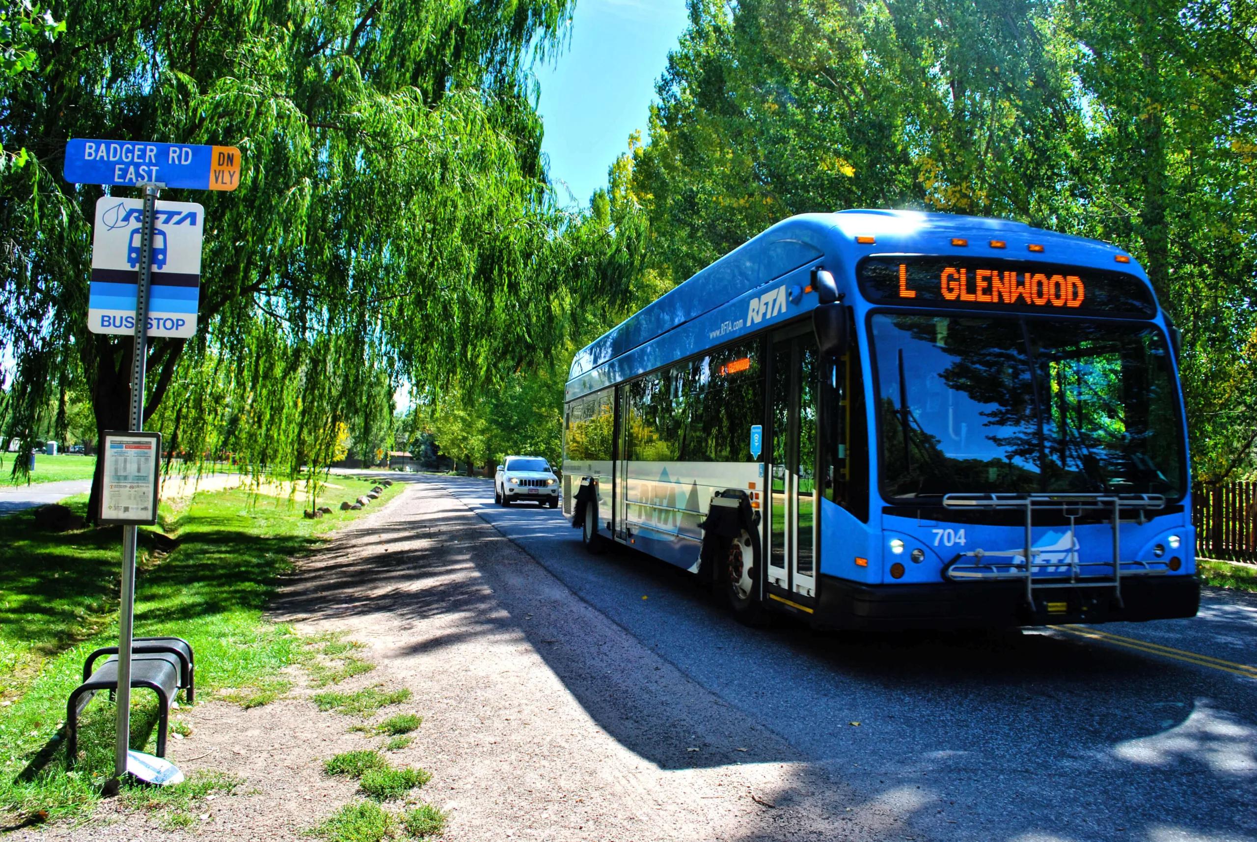 Autobús RFTA para viajar de Denver a Aspen